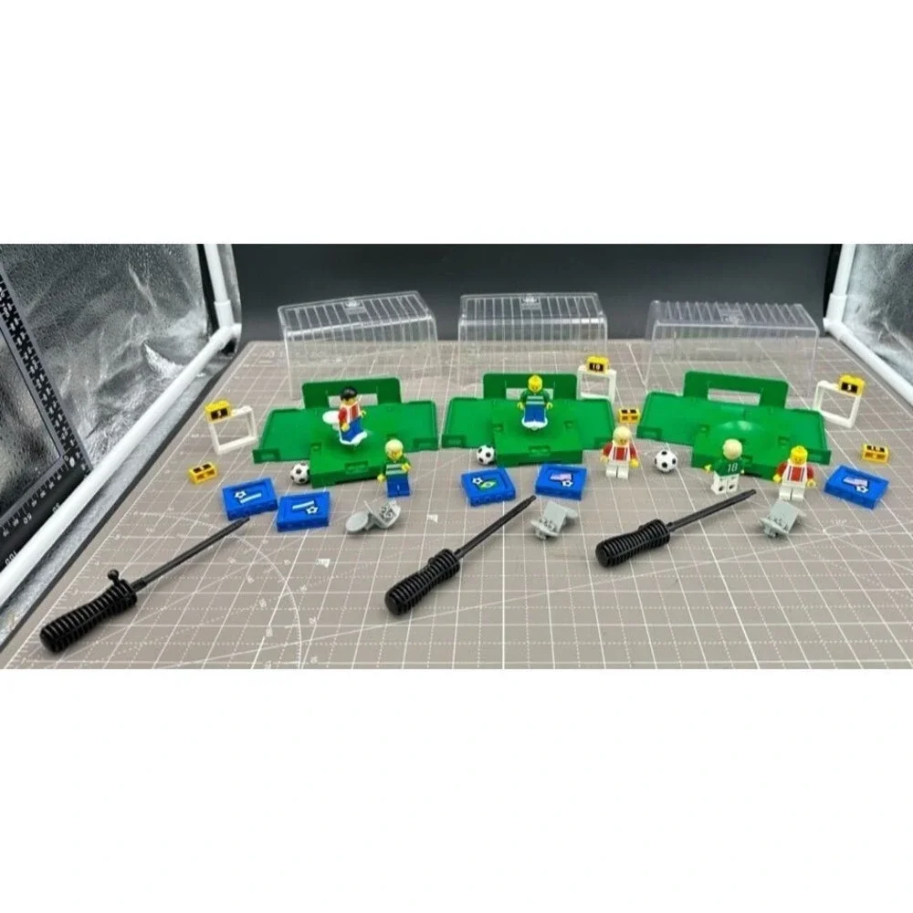 Lego Soccer Football Futbol Goalie Mixed Sets Some Mini Players
